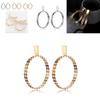 Stylish Gold Plated Geometric Earrings Trendy Street Style Must-have Jewelry