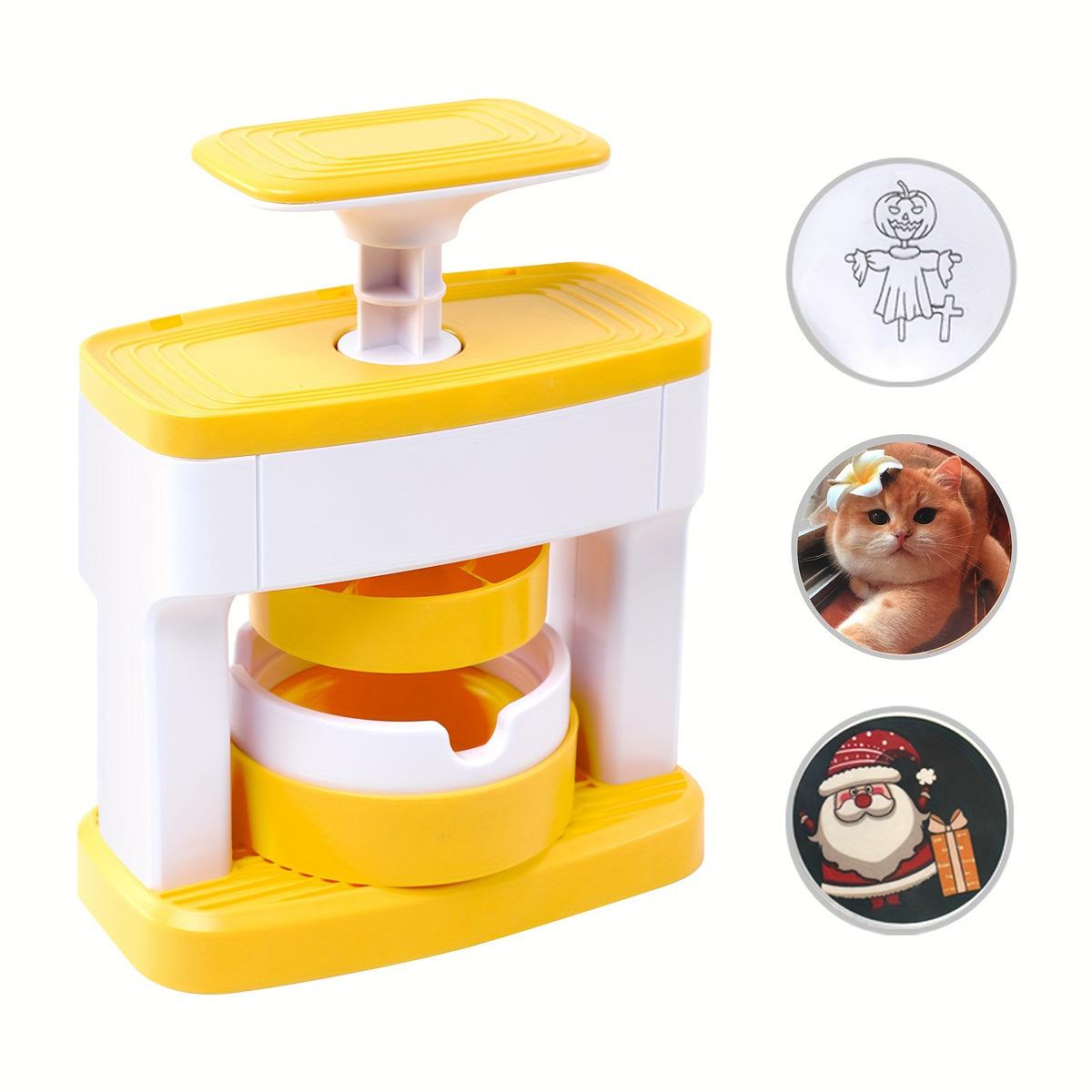 

Машина для изготовления пуговиц, машинка для изготовления значков для детей, с 48 шт. фотографий и значков, машина для изготовления пуговиц своими руками для подарков и Рождества