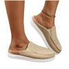 Dámské sandály Dámské boty Kožené mokasíny Slip On Mules Antil Slip Beach Sandály