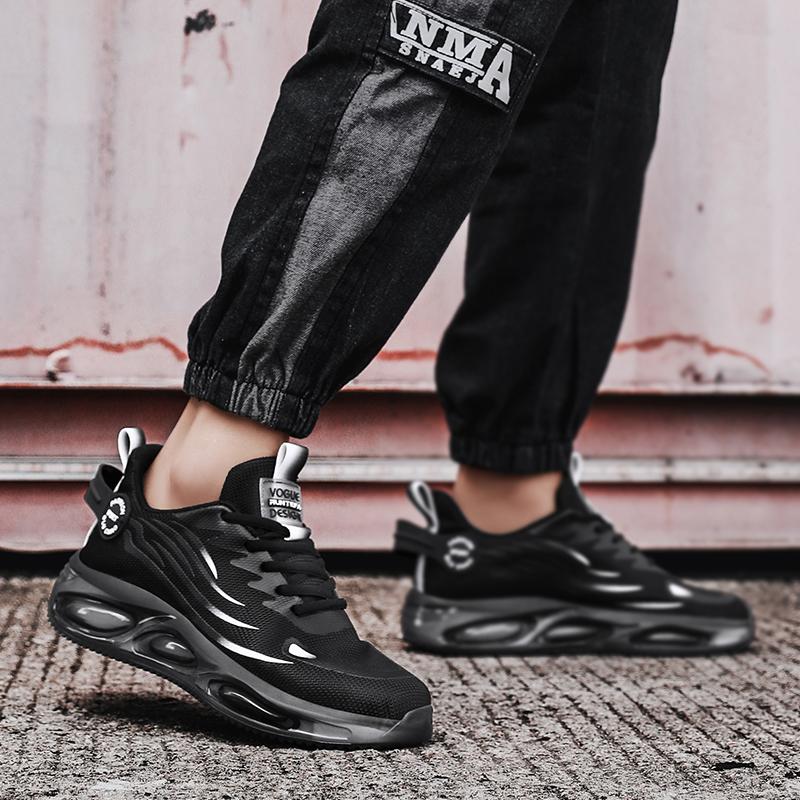 New Outdoor Versatile Comfort Run Shoes Trendy Anti Slip Wear-resistant Sneakers Summer Commuting Men's Plus Size Walking Shoes