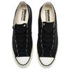 UNDEFEATED x Converse Chuck 70 Mid Stylish and Comfortable Mid-Top Espadrilles Unisex Black & White