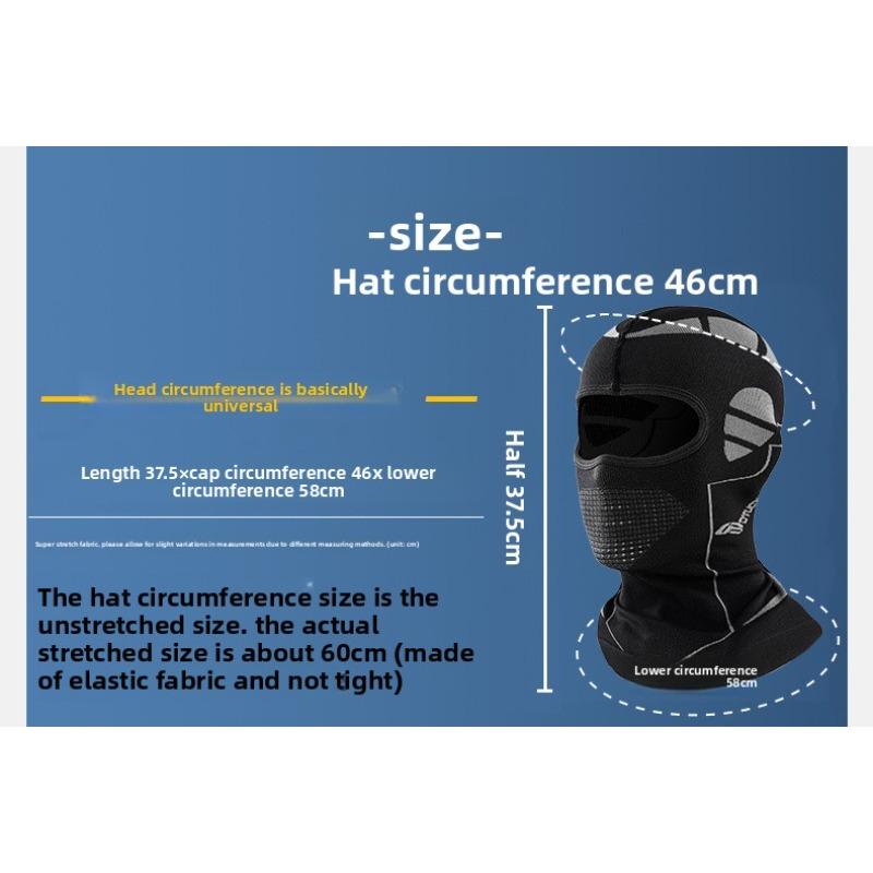 Winter new cycling mask headgear warm thickened breathable skiing fishing windproof neck cover hat