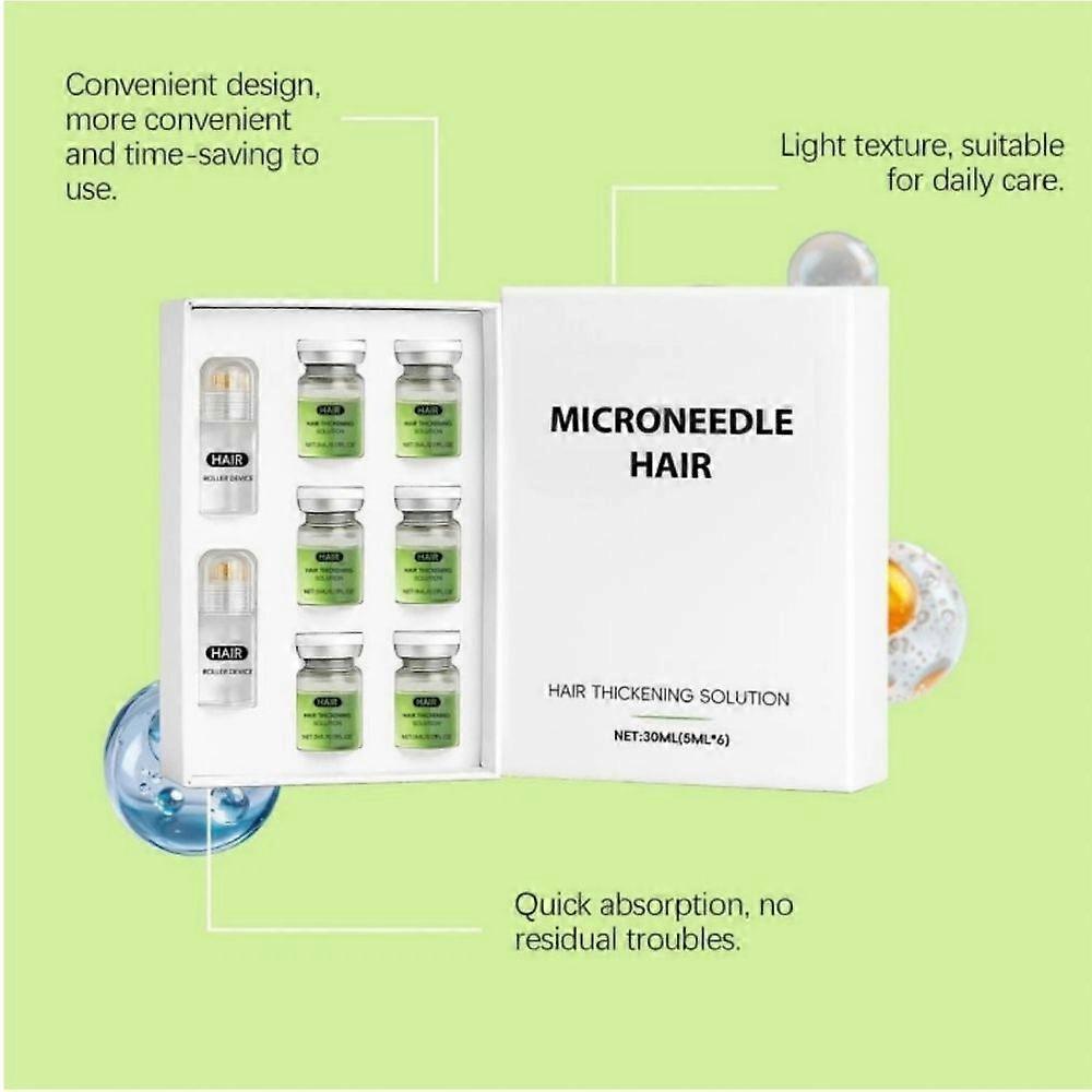 1-3 SET Hair Regrowth System, Advanced Hair Growth Treatment with Ginseng, Reduces Hair Loss & Strengthens Roots, for Men & Women