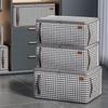 Large Capacity Quilt Clothes Bedding Storage Bags Home Visible Window Zipped Organizer Underbed Wardrobe Closet Boxe