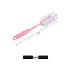 Durable Soft Bristle Toilet & Bathtub Brush with Cup for Guesthouse and Household Cleaning