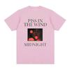 T-Shirt Album Piss in The Wind-MIDNIGHT Tee Baumwolle Hohe Qualität Harajuku T-Shirt Sommer Bequemes Shirt