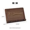Adjustable Height Solid Wood Children's Book Stand