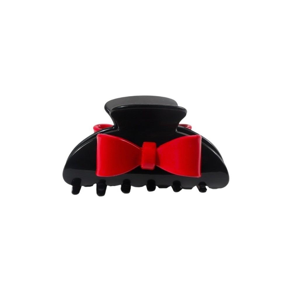 Korean Style Bow Hair Claw Headdress Acetate Shark Clip Sweet Bowknot Claw Clip Daily