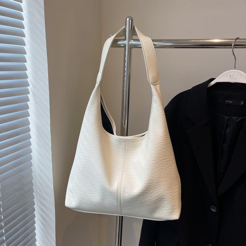Lässige weiche Oberfläche große Kapazität Tasche Damen 2026 neue Mode vielseitige Umhängetasche Pendler-Tragetasche