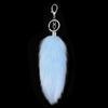 Stylish Artificial Animal Tail Keychain Soft Plush Key Ring Versatile Bag Decoration Youth Fashion Accessory for Purse
