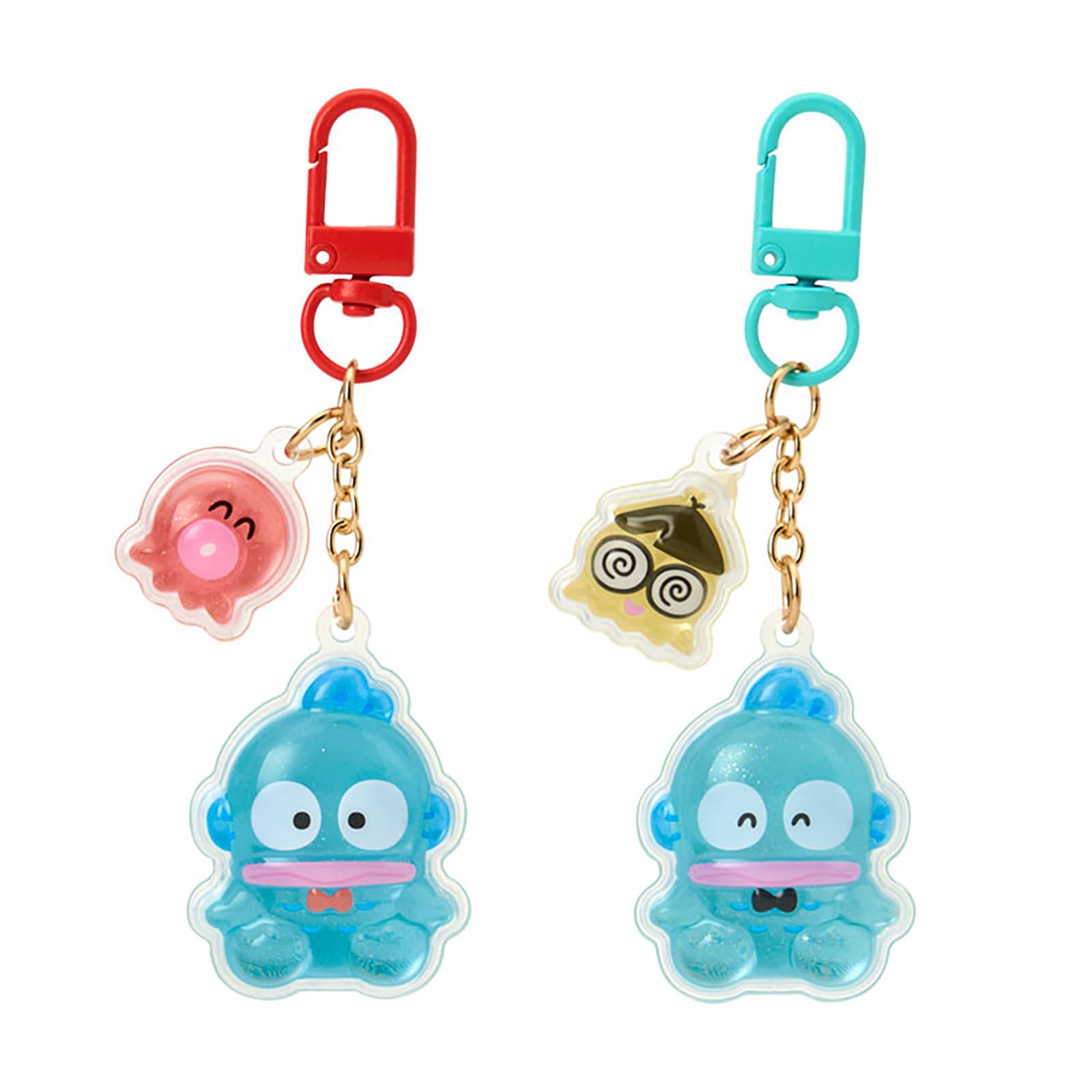 Sanrio Set of 2 Keychains Nico Hangyodon 645869 (SANRIO) (Matching Nico)