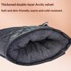 1 Paar Motorrad-Lenkerhandschuhe Muffs Winter-Fahrradhandschuhe Wasserdichte Lenkerabdeckung Fäustlinge Schneemobil E-Bike Thermohandschuhe