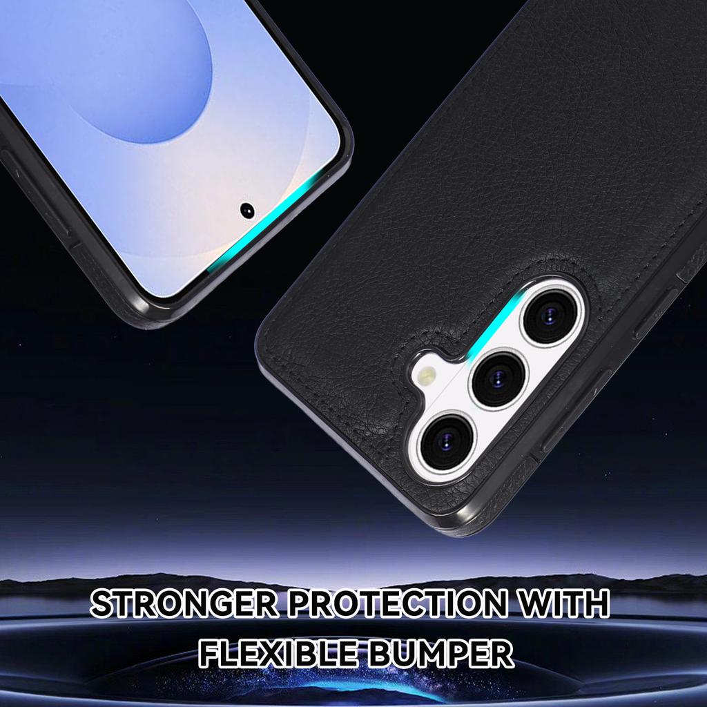 For ZTE nubia RedMagic 11 Air 5G Case Litchi Texture PU Leather Coated PC + TPU Protective Phone