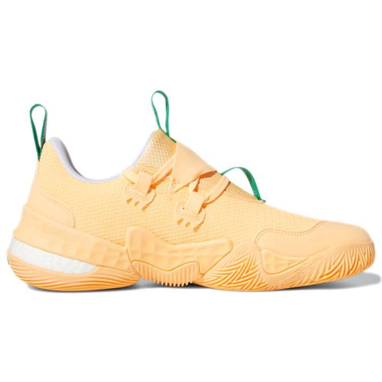 Adidas Trae Young 1 Peachtree Men Sneakers Orange Acid-Orange Team-Green GW3639