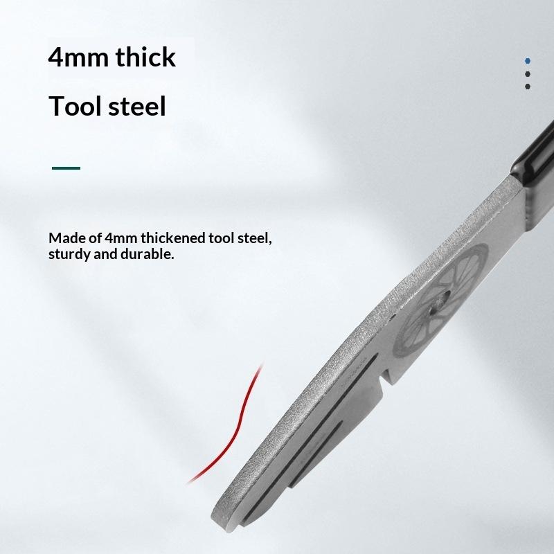 Rotor Truing Fork Bike Disc Alignment Tool Bicycle Brake Wrench,Bike Disc Brake Pad Adjustment Alignment Tool Gap Regulator