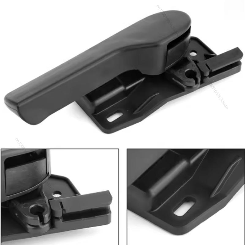 1J1823633A Black LHD Hood Release Grip Handle & Bracket For Jetta Golf MK4 Bora Polo Beetle Seat Skoda