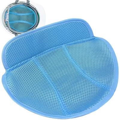 Helmet Insert Liner Breathable Mesh Sweat Band Safety Cap Cooling Pad Sweat-absorbing Ventilation Head Protection Adult