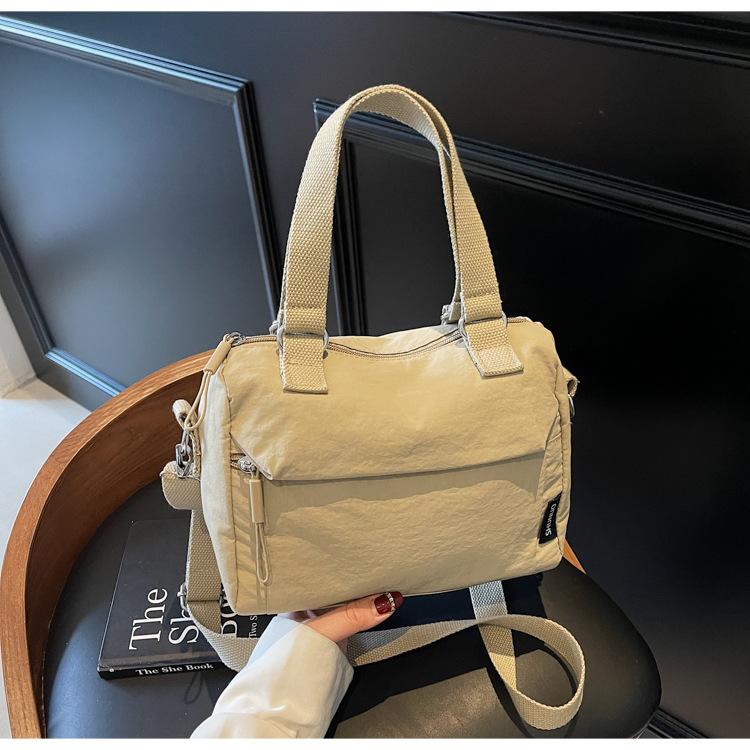 

Модная универсальная сумка весна новая однокомнатная для отдыха путешествий сумка-мессенджер легкая тканевая сумка женская хаки