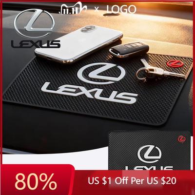 2026 Hot Interior Stickers Car Dashboard Non Slip Mat Sticky Silicone Pad Auto Interior For RX300 IS200 IS250 ES350 Ct200h