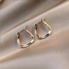 Elegant Autumn & Winter 2022 Hoop Earrings for Women – Trendy, Minimalist, Silver Needle, High-End Design