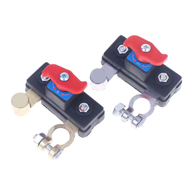 1Pc Universal Negative Terminal Cut Off Kill Switches 12V/24V Car Battery Disconnect Switch Isolator Power For Efficient Battery