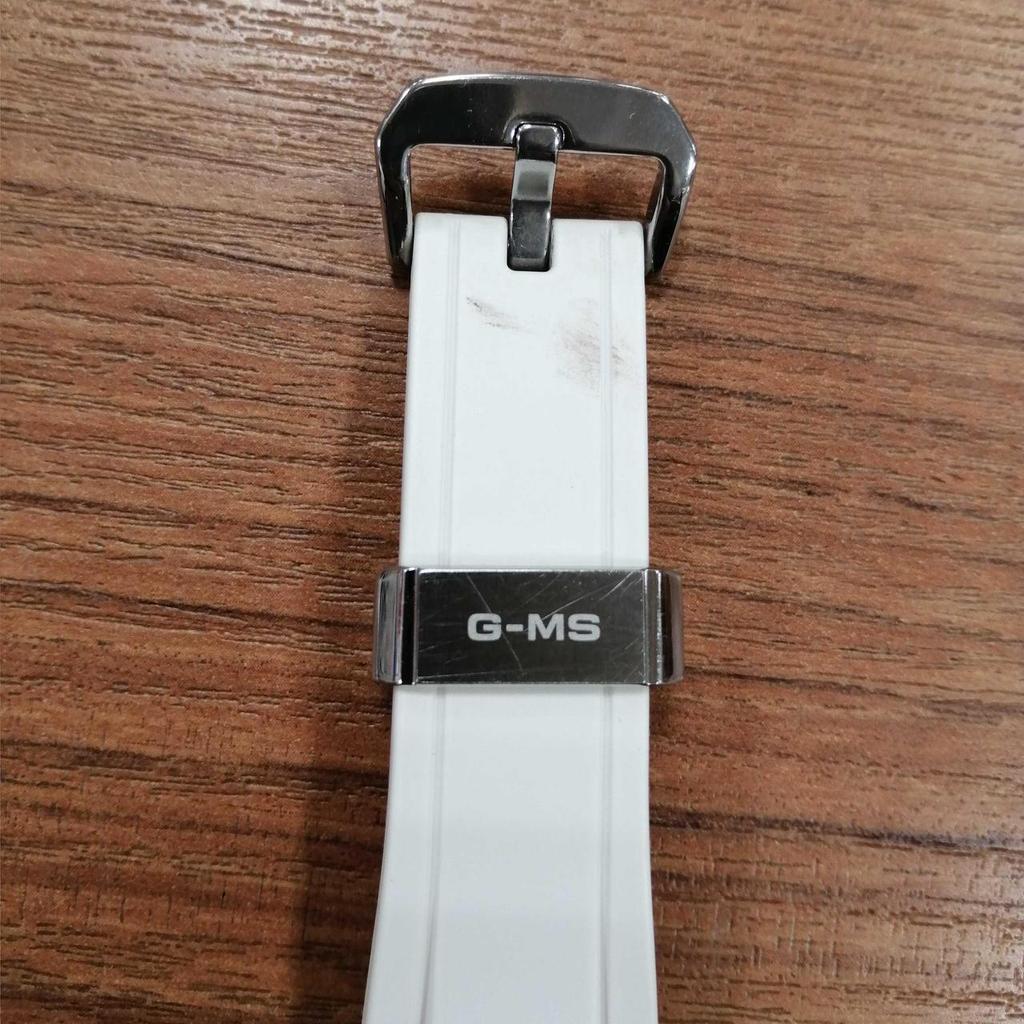 Used CASIO WHT/MSG-W100 GMS BABY-G G-SHOCK