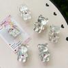 Little Cherry Laser Bear Mobile Phone Airbag Bracket Paste Retractable Creative Desktop Watching Drama Lazy Grip Bracket