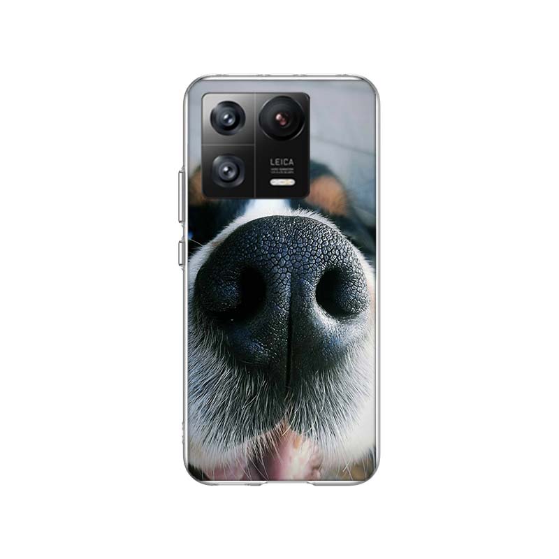 Show You Its Cute Dog Nose Phone Case For Xiaomi Poco F7 Ultra X7 X6 M8 M7 M6 M4 M3 Pro X4 Mi 15 15T 14 14T 12T 12S 10T Pro 12 1