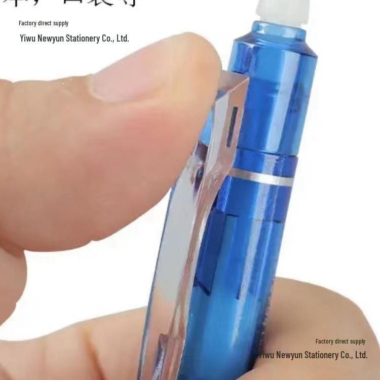 Mo Yi Cai Erasable 0.5mm Blue/Black Pen with Refill, Bullet Tip, Suitable for Students and Third Grade.