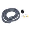 750GPH Bilge Pump Installation Kit High Pressure Resistant 0.75in Dia. 6.56ft Bilge Pump Hose with 90 Degree Fitting Check Valve