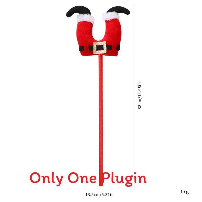 Christmas Elf Leg Decor With Fabric Material For Holiday Tree Ornaments