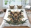 Bedding Cover Sets Skull Home Textiles Bed Quilt Cover Bedding Set 3D Duvet Cover Comfortable Bedclothes Microfiber Quilt Cover