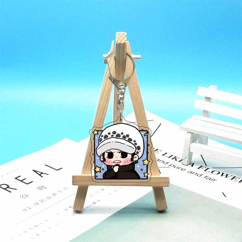 One Piece Luffy, Chopper, Law, Zoro, Ace, Sanji, Sabo Acrylic Keychain