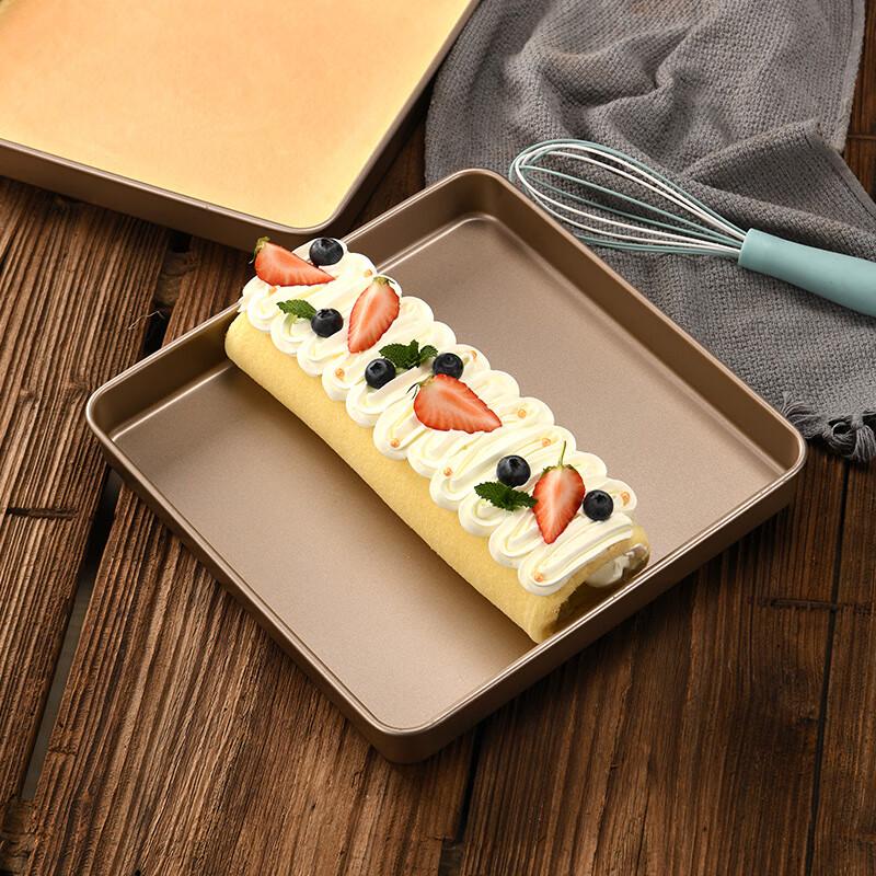 Zhaoran Non-Stick Square Cake Roll Baking Pan (28x28cm)