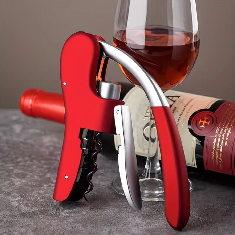 Heavy-Duty Wine Bottle Corkscrew for Bar and Home - Easy-Use Opener Perfect for Bartenders and Servers Anytime
