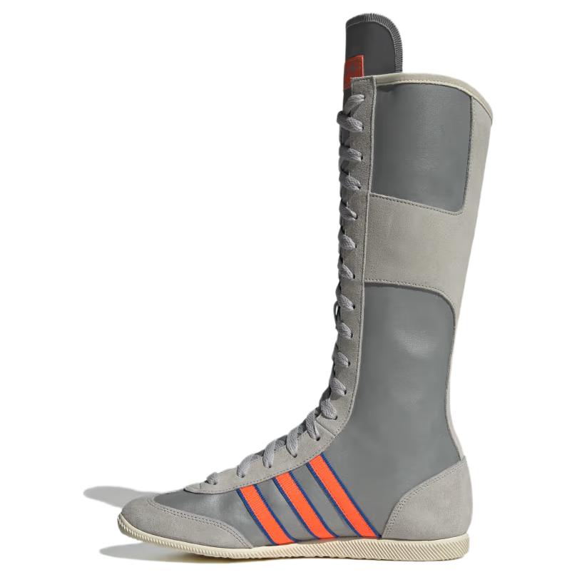 Adidas Japão VH Prata Fosco Laranja Solar Tênis Femininos Cinza Cinza-Dois IF9636