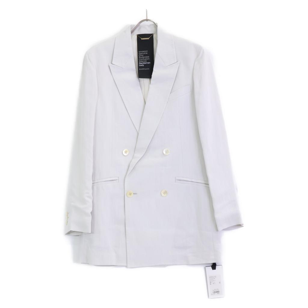 chaos Gentleman Lady Light Gray Rayon X Linen GL Cangiolini JK Jacket F Light grayUsed