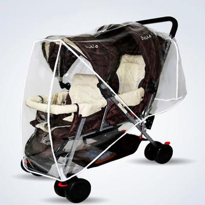 universal double stroller rain cover
