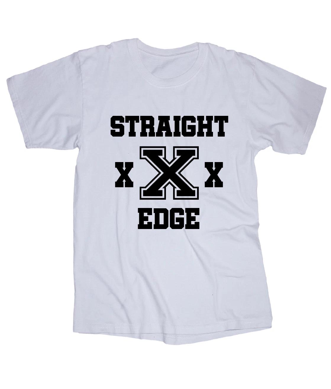 Straight Edge youth of today Judge White Ringspun T-shirt L