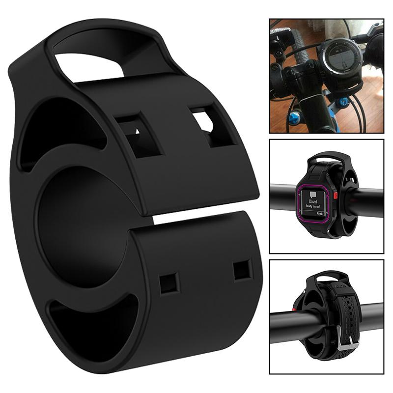 Handlebar Rail Bicycle Mount Kit Holder for Garmin Forerunner Universal Bike Stand for TOMTOM/TICWATCH/SUUNTO Watch Outdoor Ride 1