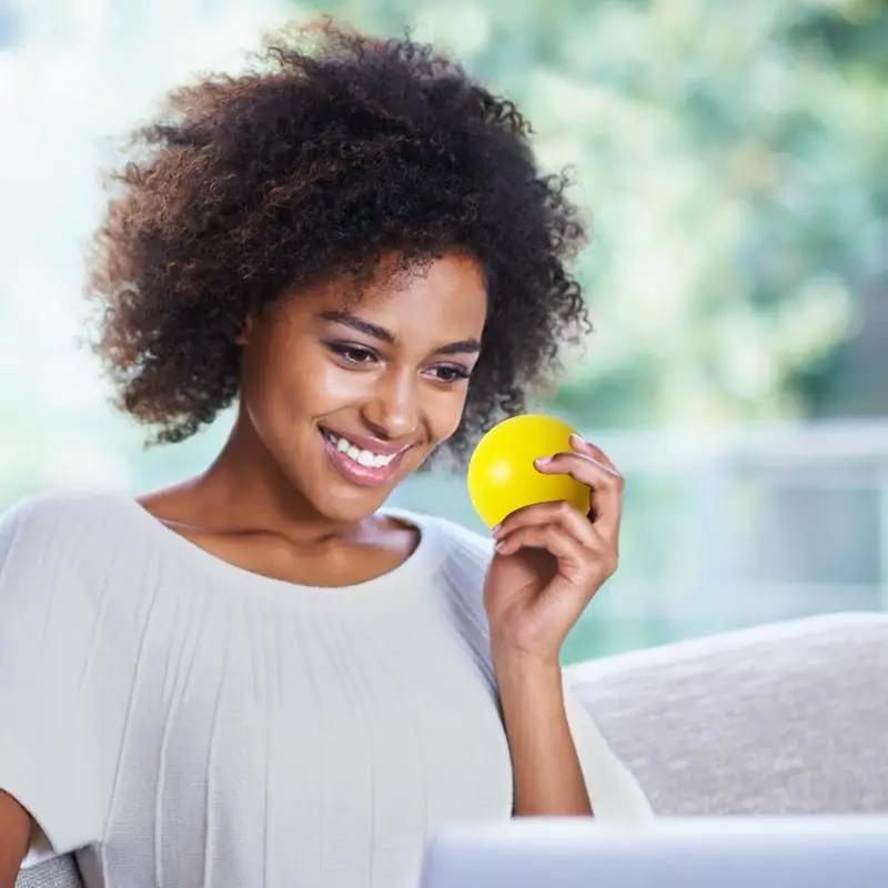 Elastic Finger Grip Strength Trainer Hand Exercise Squeeze Ball Hand Grip Strength Trainer Stress Relief Finger Resistance