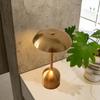 Minimalist Metal Decorative Lamp LED Night Light Ambient Lamp Rechargeable Touch-Control Table Lamp For Restaurants Bars Hotels