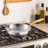Universal Uncoated Frying Pan Non-stick Steak Skillets Household Cooking Pot  Stove
