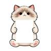 1pc Cute Puppy And Kitten Acrylic Photo Frame 2-Inch Photo Fridge Magnet Display Frame Pet Photo Frame Fridge Magnet