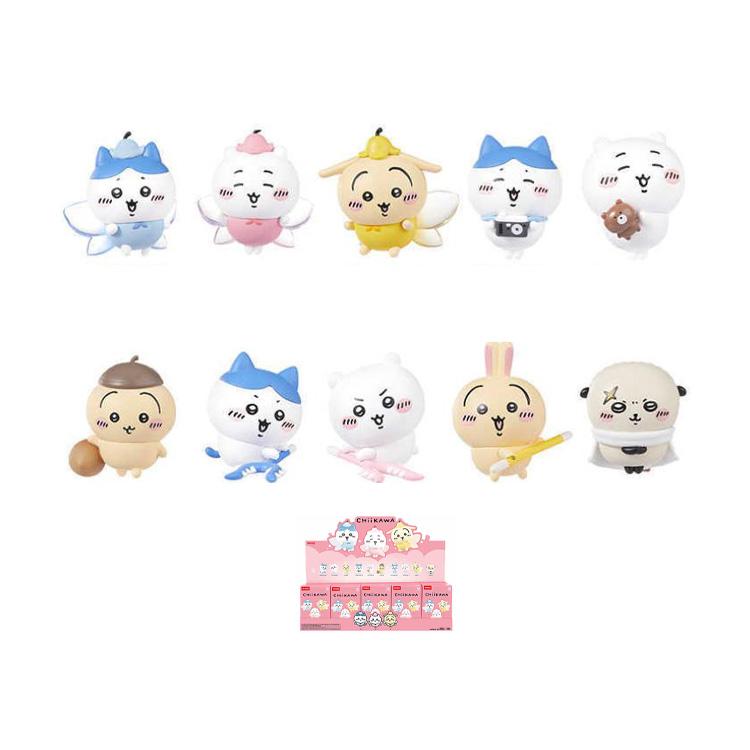 MINISO Chiikawa Collection Happiness Buddy Mystery Boxes 10 For A Single Blind Box/whole Box Doll