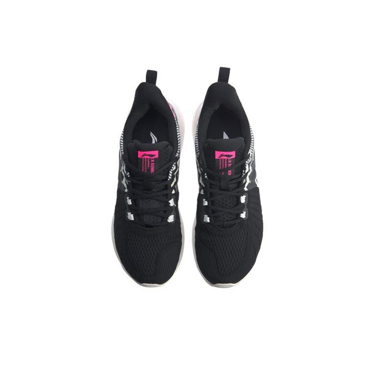Li Ning SOFT PLUS Low Top Running Shoes Women's Black White ARHQ024-6