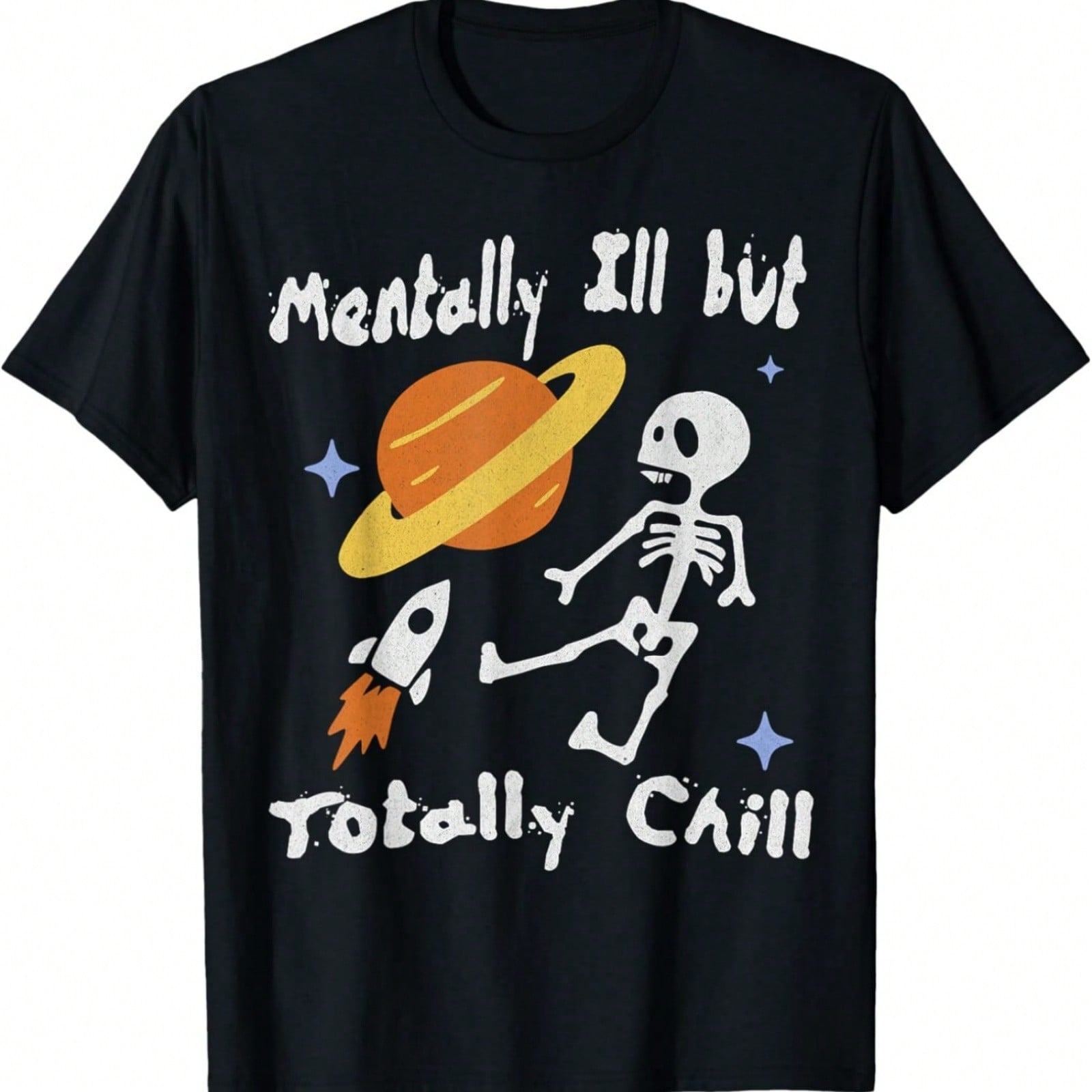 tally Ill But Totally Chill Coffee Lovers T-Shirt S разноцветный