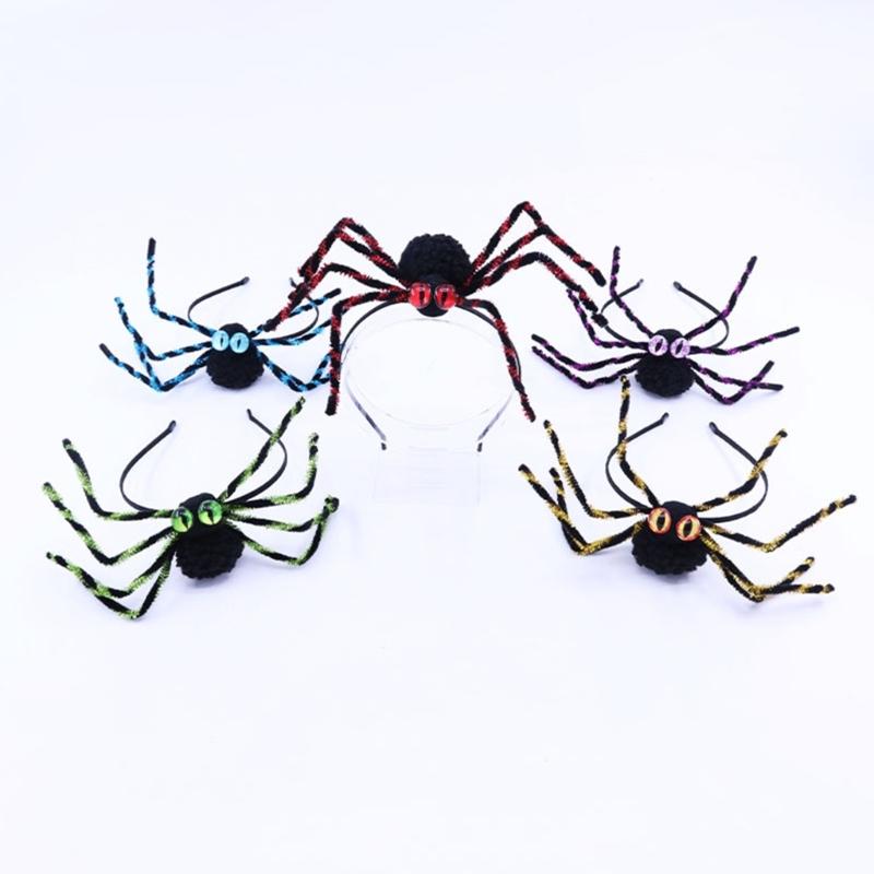 Horror Araneid Long Legs Spiderling Headband Party Decorations Photo Props