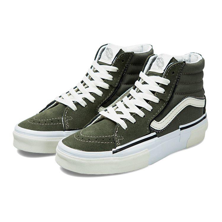 Sk8 Vans-Hi 'Reconstruct - Olive Camo' VN0005UKOLO