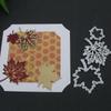 Three Maple Leaves Metal Stencil Embossing Cutting Dies for Diy Scrapbooking Paper Card Embossing Craft Decor